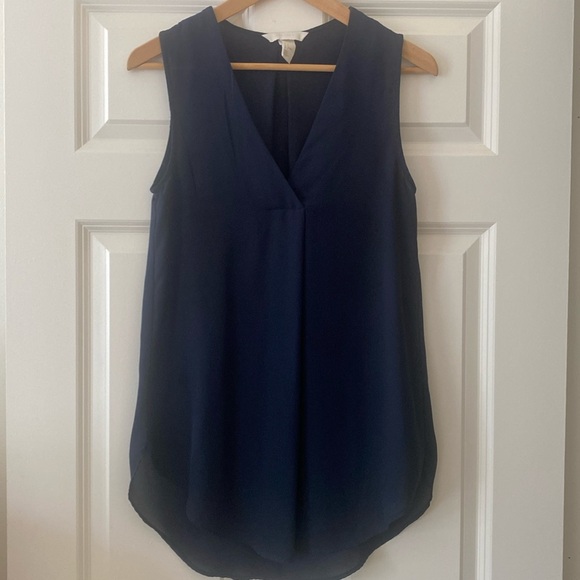 H&M Conscious Sleeveless V-Neck Long Blouse - Picture 1 of 10